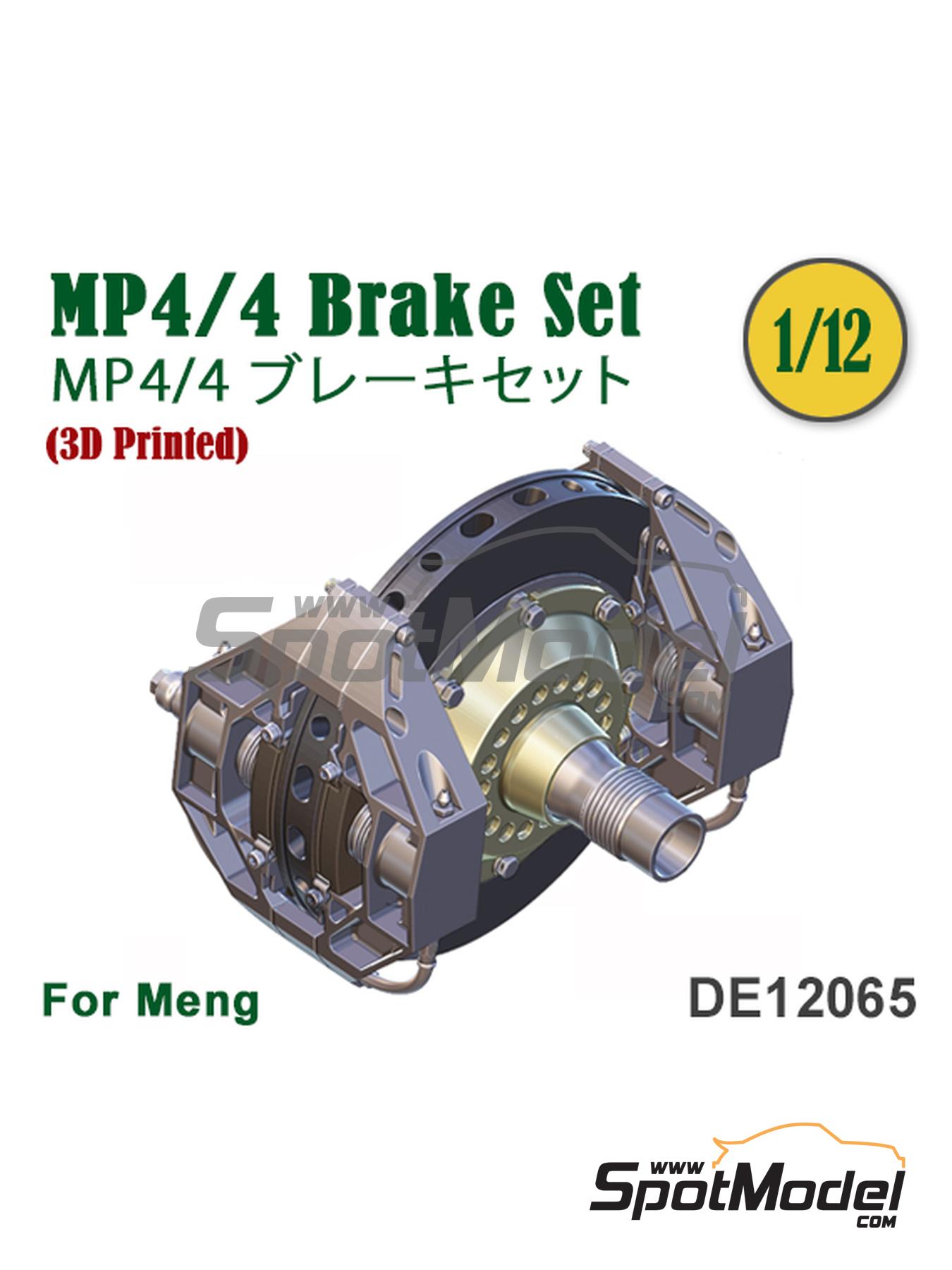 Fat Frog Models DE12065: Brakes 1/12 scale - Brake set for McLaren
